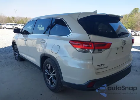 2019 Toyota Highlander Le Plus from USA, damaged, VIN 5TDZZRFH9KS332226